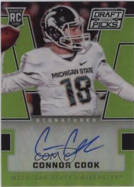 Connor Cook [Autograph Green Prizm] #103