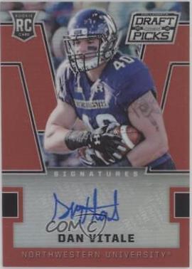 Dan Vitale [Autograph Red Prizm] #197
