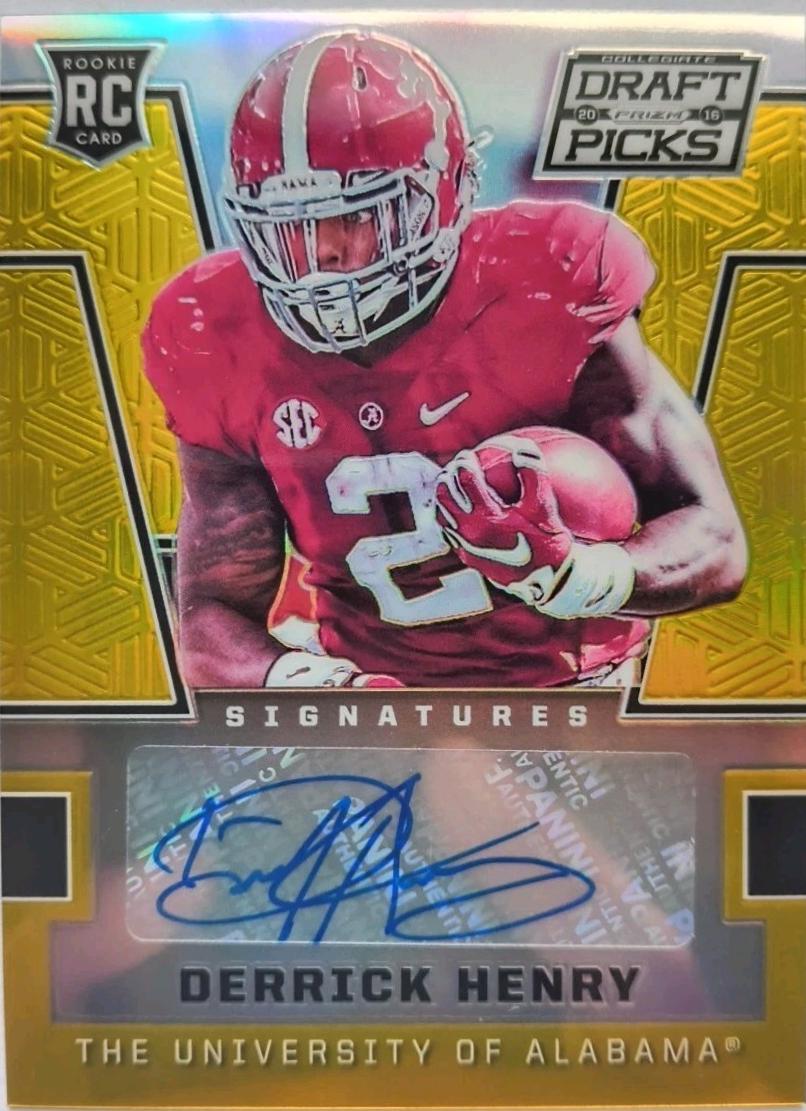 Derrick Henry [Autograph Gold Prizm] #108