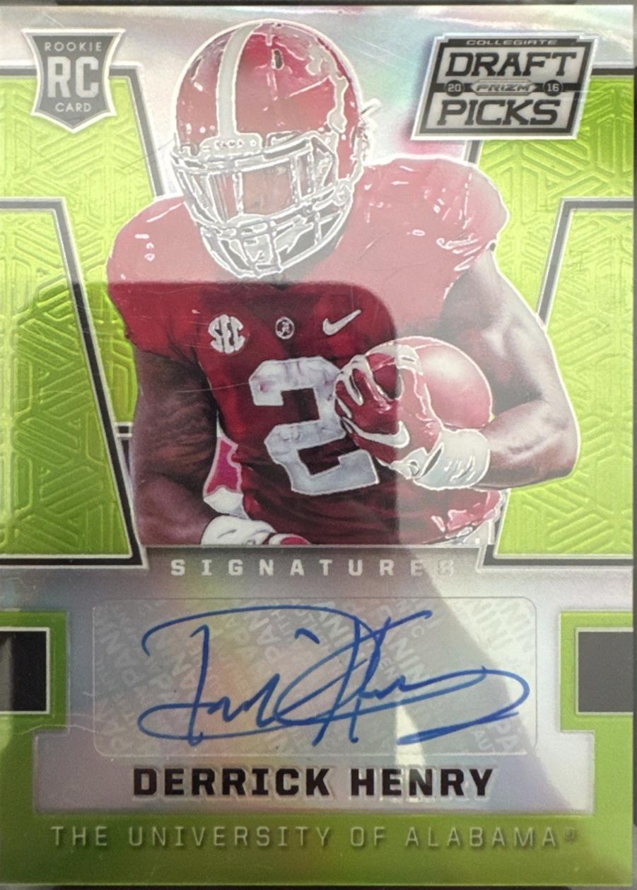 Derrick Henry [Autograph Green Prizm] #108
