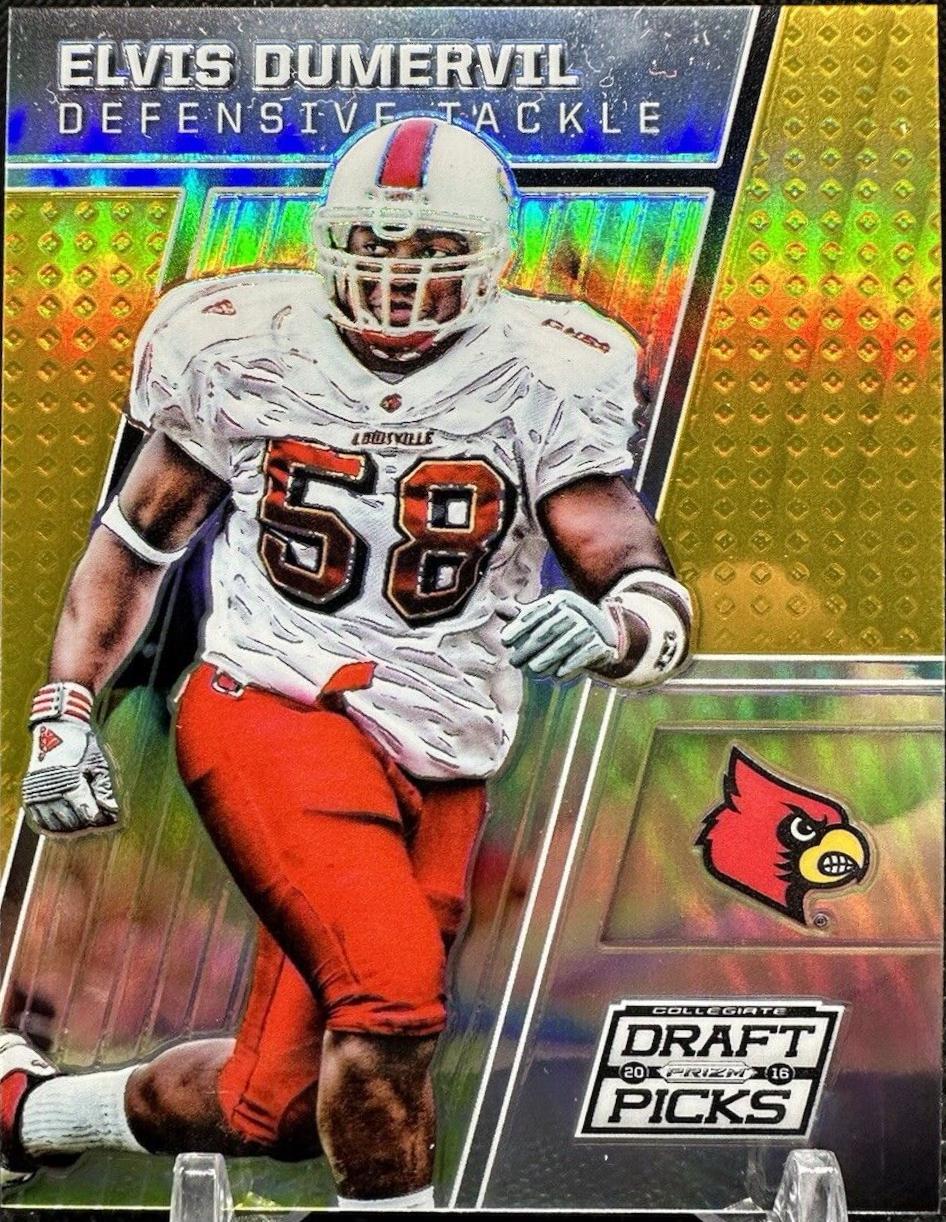 Elvis Dumervil [Gold Prizm] #38