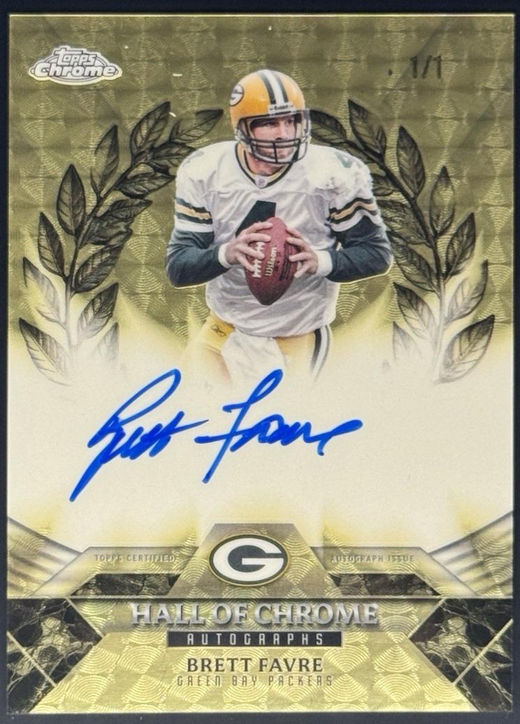 Brett Favre [Superfractor] #HOCA-BF