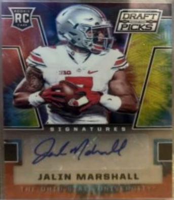 Jalin Marshall [Autograph Tie Dyed Prizm] #198