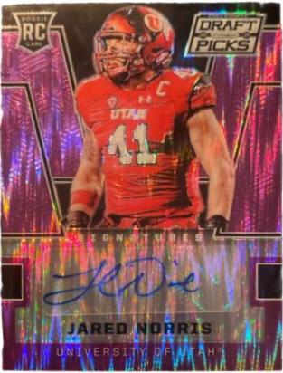 Jared Norris [Autograph Purple Flash Prizm] #264