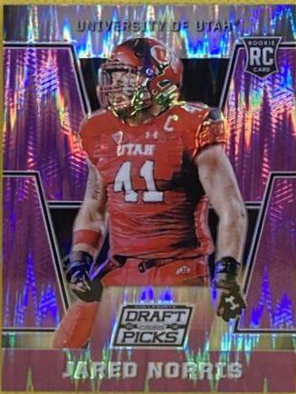 Jared Norris [Purple Flash Prizm] #229