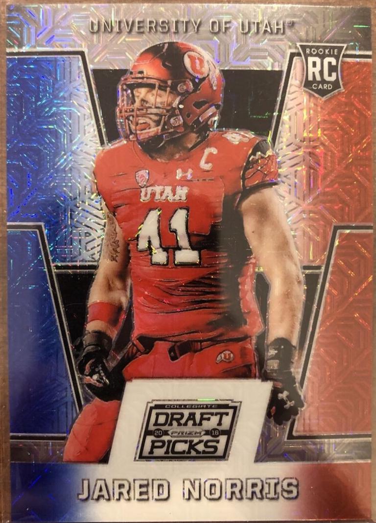 Jared Norris [Red White and Blue Mojo Prizm] #229