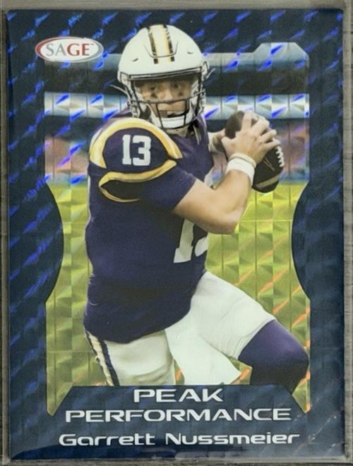 Garrett Nussmeier [Blue High Series] #PK-GN