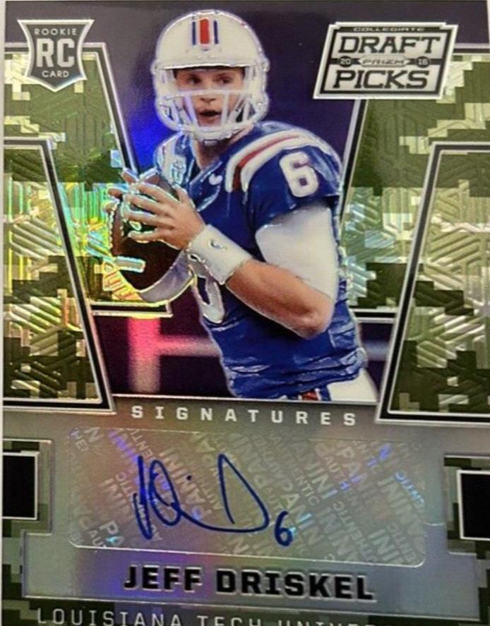 Jeff Driskel [Autograph Camo Prizm] #271