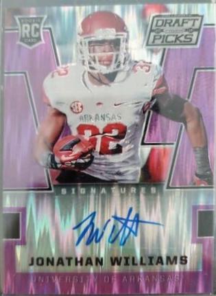 Jonathan Williams [Autograph Purple Flash Prizm] #160