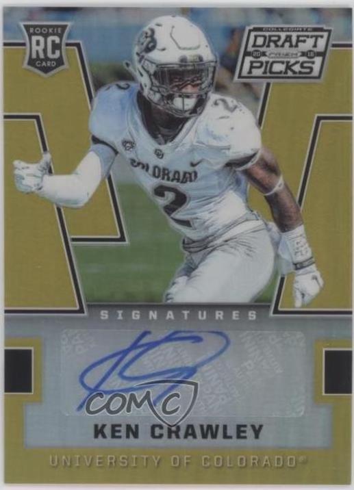 Ken Crawley [Autograph Gold Prizm] #281