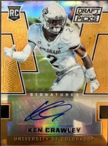 Ken Crawley [Autograph Orange Prizm] #281