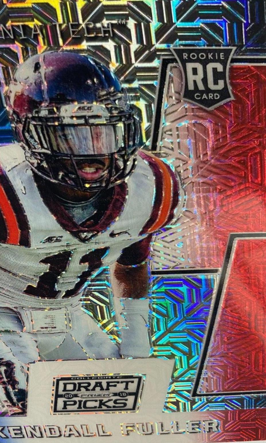Kendall Fuller [Red White and Blue Mojo Prizm] #180