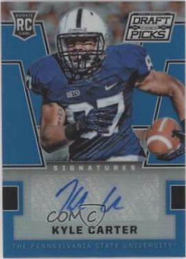 Kyle Carter [Autograph Blue Prizm] #151