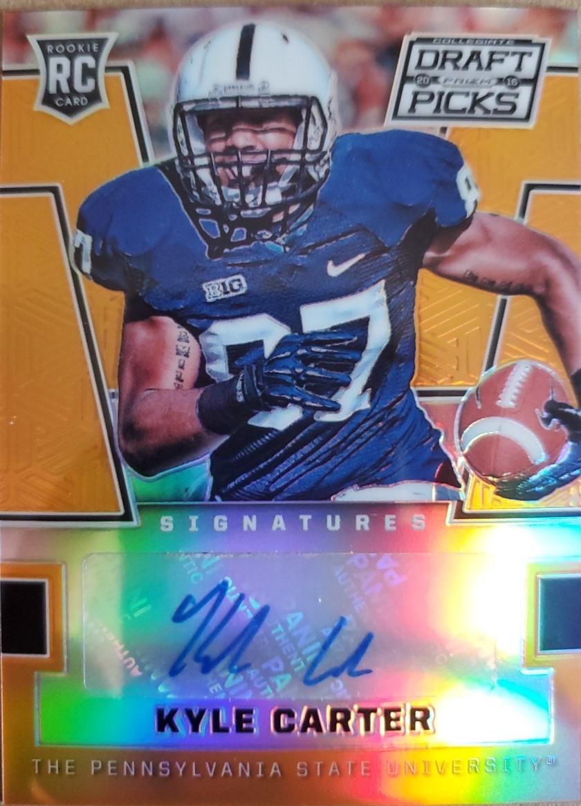 Kyle Carter [Autograph Orange Prizm] #151