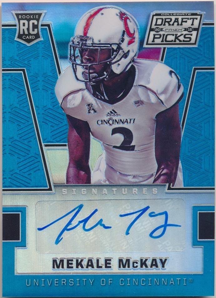 Mekale McKay [Autograph Blue Prizm] #146