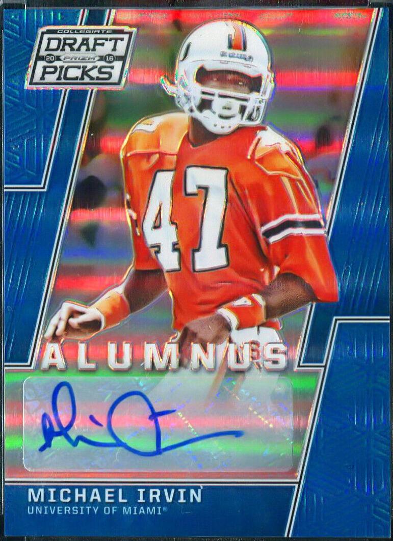 Michael Thomas [Autograph Blue Prizm] #106