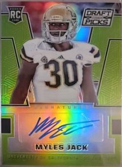 Myles Jack [Autograph Green Prizm] #172