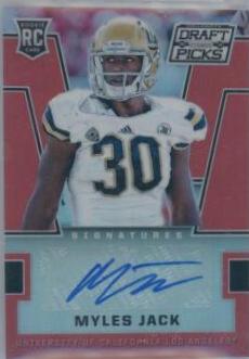 Myles Jack [Autograph Red Prizm] #172