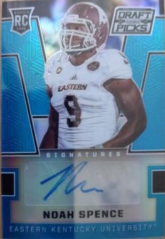 Noah Spence [Autograph Blue Prizm] #195