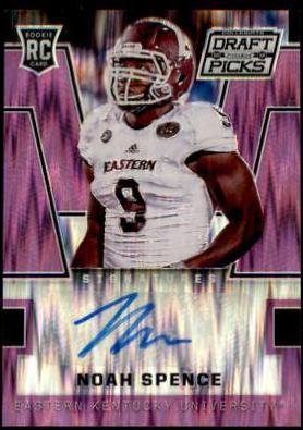 Noah Spence [Autograph Purple Flash Prizm] #195
