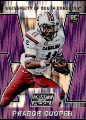 Pharoh Cooper [Autograph Purple Flash Prizm] #120