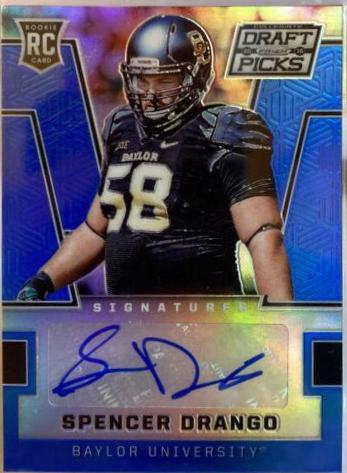 Spencer Drango [Autograph Blue Prizm] #252