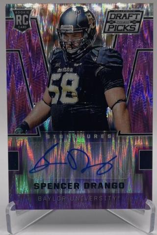 Spencer Drango [Autograph Purple Flash Prizm] #252