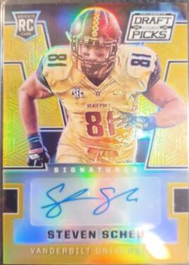 Steven Scheu [Autograph Gold Prizm] #196