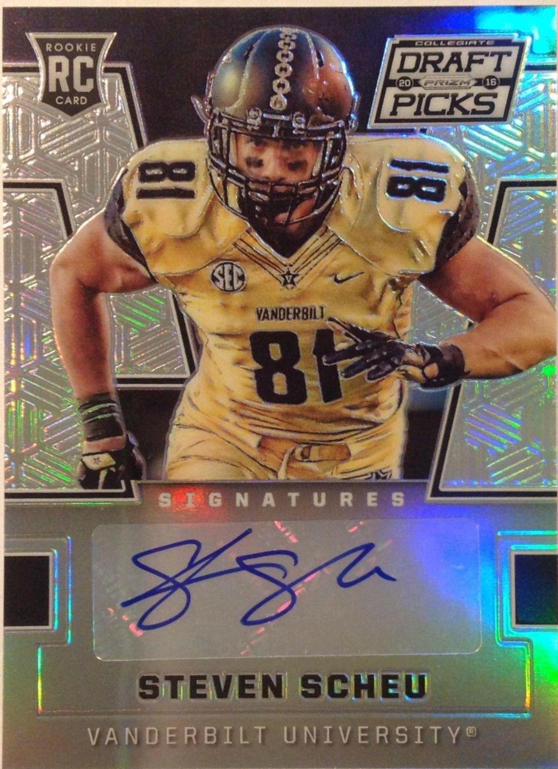 Steven Scheu [Autograph Prizm] #196