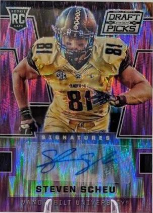 Steven Scheu [Autograph Purple Flash Prizm] #196