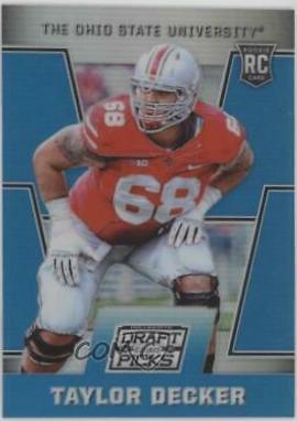 Taylor Decker [Blue Prizm] #232