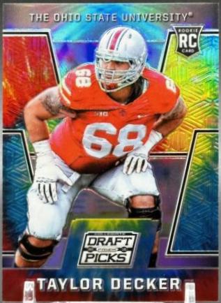 Taylor Decker [Tie Dyed Prizm] #232