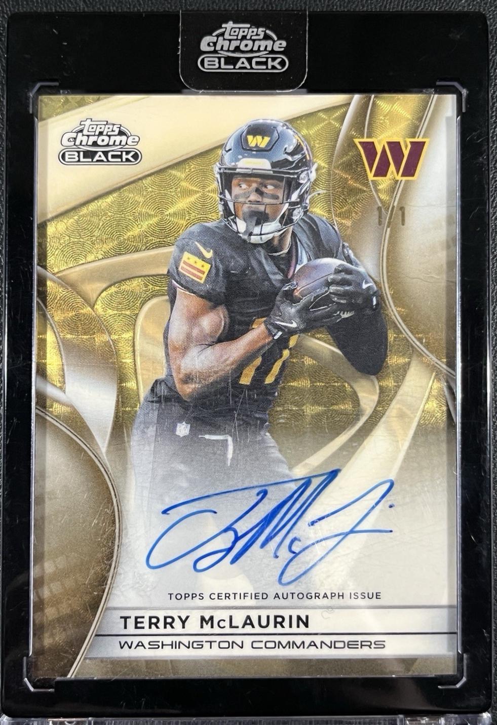 Terry McLaurin [Superfractor] #AU-TMC