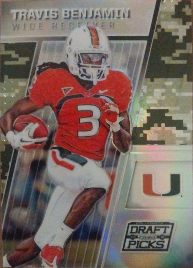 Travis Benjamin [Camo Prizm] #97