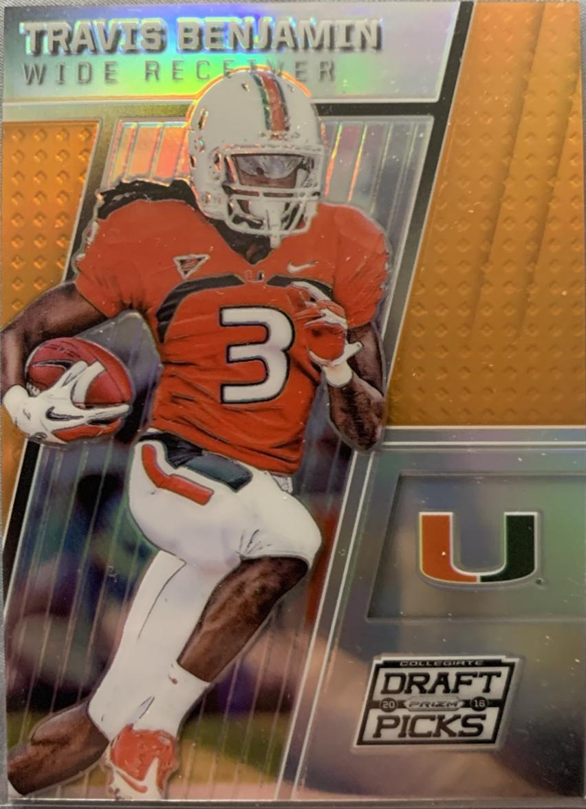 Travis Benjamin [Orange Prizm] #97