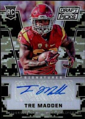 Tre Madden [Autograph Camo Prizm] #131