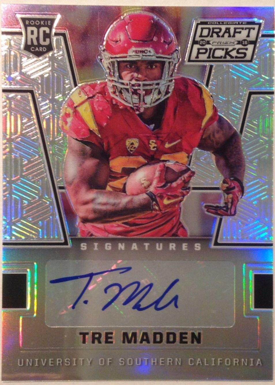 Tre Madden [Autograph Prizm] #131