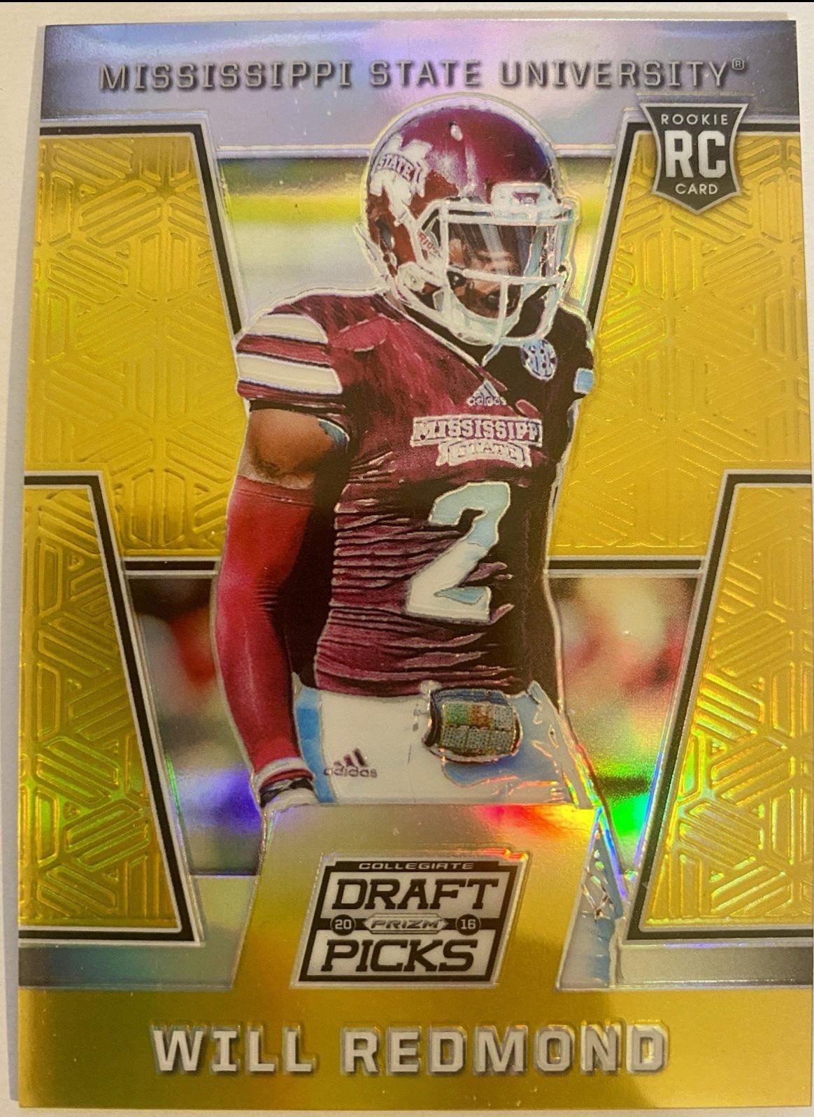 Will Redmond [Gold Prizm] #214