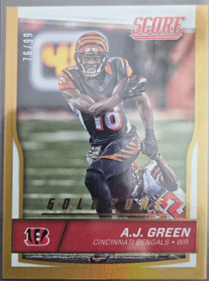 A.J. Green [Jumbo Gold Zone] #67
