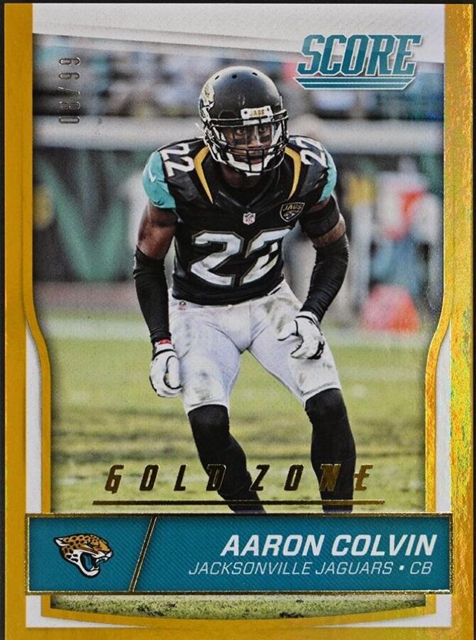 Aaron Colvin [Jumbo Gold Zone] #155