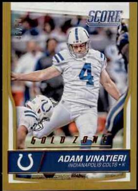 Adam Vinatieri [Gold Zone] #147