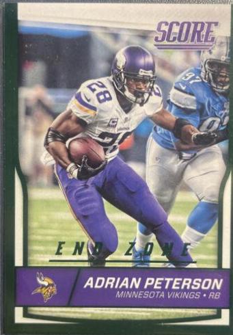 Adrian Peterson [End Zone] #180