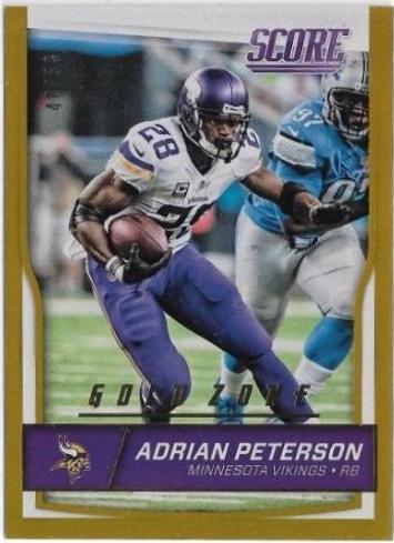 Adrian Peterson [Gold Zone] #180