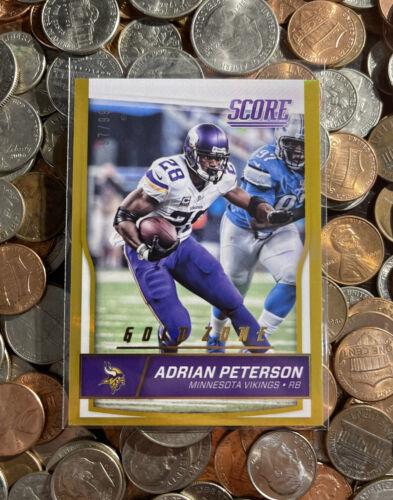 Adrian Peterson [Jumbo Gold Zone] #180