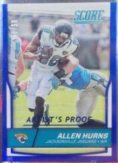 Allen Hurns [Jumbo Artist's Proof] #152