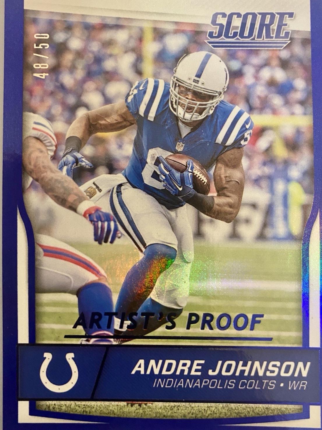 Andre Johnson [Jumbo Artist's Proof] #142