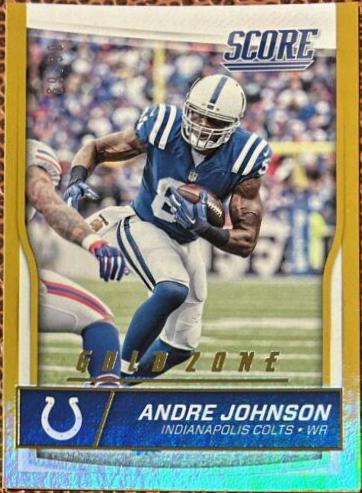 Andre Johnson [Jumbo Gold Zone] #142