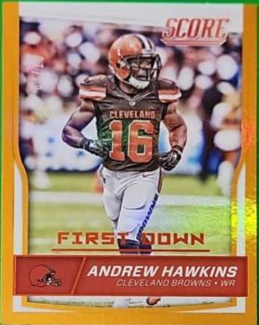 Andrew Hawkins [First Down] #84