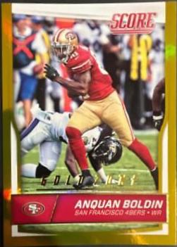 Anquan Boldin [Jumbo Gold Zone] #275