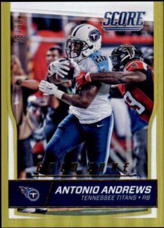 Antonio Andrews [Jumbo Gold Zone] #312